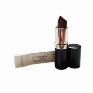 Philosophy Divine Illumination Lipstick Lip Color NEW Boxed Plum Lily Retired